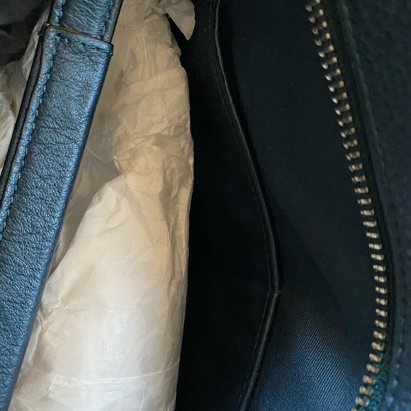 Coach Blue Leather handbag - Picture 5 of 7